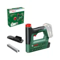 Produktbild: Bosch Akku-Tacker UniversalTacker 18V-14 (Tackern/heften in Weich-und Hartholz; für Klammern und Nägel; Schnellfeuermodus; 18 Volt System; Papierabstand; mit 1000 Feindrahtklammern; ohne Akku)
