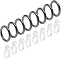 Produktbild: Liedeco Gardinenring, Gardinenstangen, (Set, 8-St., mit Faltenlegehaken), für Gardinenstangen Ø 16 mm
