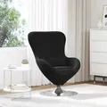 Produktbild: Eiersessel Schwarz 63 X 73 X 90 Cm Samt Vidaxl