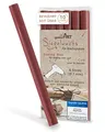 Produktbild: gravurART Siegelwachs flexibel für Wachspistole - Stilvoll Briefe versiegeln mit dem 6er Pack Wachs für Siegelstempel in Burgunder - 7 mm