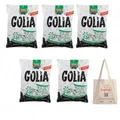 Produktbild: Golia Weiche Gummibärchen, Lakritzgeschmack, Beutel mit 160 g (5 Stück) + Surprise Geschenk Joytaly