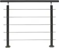 Produktbild: Treba Geländer-Set Aluminium AB10 anthrazit Bodenmontage