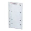 Produktbild: BSB Kompakt A6 2026 Einlage für Timer Kalendarium 2 Seiten / 1 Woche (02-0058)