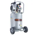 Produktbild: VEVOR Luftkompressor 49L Flüsterkompressor 2HP Luftpumpe ölfrei 8bar Kompressor Einphasig Geräuschpegel ≤63dB Ideal zum Aufpumpen von Reifen Autoreparaturen Malerarbeiten Holzarbeiten
