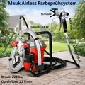Produktbild: Airless Luftlos Hochdruck Wand- und Fasadenfarb- Sprühgerät MAUK