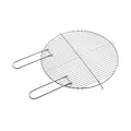 Produktbild: Grillrost rund 43cm mit Zwei festen Handgriffen fur Optima/Loewy 45, Edelstahl