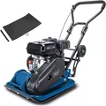 Produktbild: Scheppach Rüttelplatte Benzin HP1400S Verdichter Rüttler | 2PS | 50kg | 13kN Verdichtungsdruck | 25cm Verdichtungstiefe | inkl. Fahrwerk & Gummimatte
