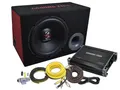Produktbild: Ground Zero Basspaket Subwoofer Verstärker Set Kabelset Komplettset 30cm