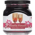 Produktbild: Rosella Flowers Wilde Hibiskusblüten 8 Stück in Sirup 270g Glas