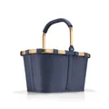 Produktbild: reisenthel Einkaufskorb carrybag midnight gold BK4126 dunkelblau 22L