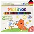 Produktbild: Malinos 300011 - Fasermaler - Babyzauber ab 1 Jahr, 10 Stück (1er Pack)