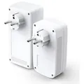 Produktbild: TP-LINK AV1300 Gigabit Passthrough Powerline ac Wi-Fi Kit, 2er-Pack
