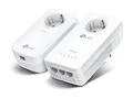 Produktbild: TP-LINK AV1300-AC1200-Gigabit-WLAN-Powerline-KIT mit Steckdose - 300 Mbit/s - IEEE 802.11a - IEEE 802.11ac - IEEE 802.11b - IEEE 802.11g - IEEE 802.11n - Type E/F - Gigabit Ethernet - 10,100,1000 Mbit/s - Wi-Fi 5 (802.11ac)