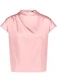 Produktbild: zero Damen Satin-Bluse mit Kragen 40, Bridal Rose