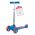 Produktbild: HUDORA Scooter Flitzkids 2.0 I Stabiler Kinderscooter mit großer Trittfläche I Höhenverstellbarer & transportierbarer Mini-Dreirad-Roller für bis zu 50kg I Dreiradscooter aus Aluminium für Kinder