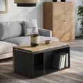 Produktbild: Vicco Couchtisch Paul, 90 x 48 cm, Anthrazit/Goldkraft Eiche