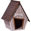 Produktbild: dobar große Hundehütte mit entfernbarem Boden ca. 90x77x109 cm