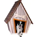 Produktbild: Dobar Design-Hundehütte Hubi 90 cm x 77 cm x 109 cm