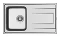 Produktbild: Einbauspüle ALEA (86x50) 1B 1D in Edelstahl poliert