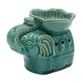 Produktbild: Dekohelden24 Duftlampe als Elefant in türkis/Aromalampe/Duftlicht/Duft-Lampe, L/B/H: ca. 14 x 9 x 10 cm