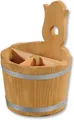 Produktbild: KESPER® Besteckkorb Aufbewahrungsbox/Besteckbehälter Ø 14 cm, H: 20 cm, Kiefernholz, (1-tlg)