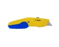 Produktbild: S&R Teppichmesser Schnellwechssel Profi Cuttermesser 168mm, (7-tlg., + 5 Ersatzklingen), SK5 Klinge 3-stufig, Klingenwechsel per Knopfdruck