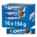 Produktbild: OREO Original Kakokekse mit einer leckeren Crèmefüllung mit Vanillegeschmack - 16x 154g