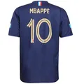 Produktbild: Frankreich Fußballtrikot Mbappe Heim 2024-2026 - Kinder und Erwachsene - Jungen - Sportsachen - Geschenk - Sport t Shirt - Sportbekleidung - Größe 116