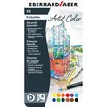 Produktbild: Eberhard-Faber Aquarellstifte Artist Color, 516013, farbig sortiert, im Metalletui, 12 Stück