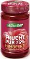 Produktbild: HIMBEERMOUSSE (75% FRUCHT) BIO 250 g - ALLOS