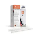 Produktbild: Peach PB420-01 Binderücken 20 mm, A4, 100 Stück, weiß