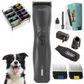 Produktbild: Wahl MaxGo Schermaschine 1x Akku mit Aufsteckkammset Hundeschermaschine Trimmer