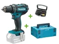 Produktbild: Makita DDF482Z Akku-Bohrschrauber DDF482 Akkuschrauber + Bitsatz im Makpac 2
