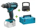 Produktbild: Makita DDF482Z Akku-Bohrschrauber DDF482 Akkuschrauber + Bitsatz im Makpac 2