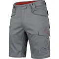 Produktbild: WÜRTH MODYF Arbeitsshorts Stretch X - professionelle Arbeitshose für Herren - Arbeitsshorts mit Reißverschluss - in der Größe 52 in Grau