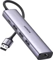 Produktbild: UGREEN USB Hub Ethernet Adapter Gigabit LAN Adapter mit 3 USB 3.0 Ports 1000