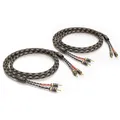 Produktbild: VIABLUE SC-4 Silver Single-Wire * High-End Lautsprecherkabel * T6s Bananenstecker, echtvergoldet * 1 Paar * mit Splitter * 300 cm* 3 m