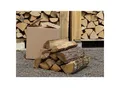 Produktbild: 120 kg trockene Eiche, Kaminholz Brennholz Feuerholz Hartholz ca. 25 cm
