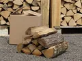 Produktbild: gruenwaren jakubik 120 kg trockene Eiche, Kaminholz Brennholz Feuerholz Hartholz ca. 30 cm