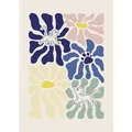 Produktbild: Komar Wandbild Disney The Lion King Between Flowers 50 cm x 70 cm Bunt