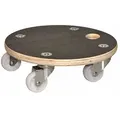 Produktbild: Wagner 201-35101 Multiroller MaxiGrip Apparaterolle 200kg rund Ø 29 cm, H 8,6 cm, dunkelbraun/natur/grau