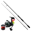 Produktbild: Zite Fishing Inzite Base Stick Ruten Set | Spinnrute Barsch Zander Hecht aus 24T Carbon SIC-Beringung 225-255cm 5–85g + Spinnrolle Base 2000 3000 4000 (Base Stick Perch + Base Reel 2000)