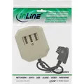 Produktbild: 69901 InLine TAE Adapter TAE-F Stecker an NFF + RJ11 (6P4C) Buchse 0 2m ~D~