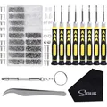 Produktbild: Brillenreparaturset 8 in 1 Schraubendreher Nasenpads Sonnenbrillen Uhr Reparatur