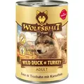 Produktbild: Wolfsblut Hunde-Nassfutter Wild Duck und Turkey Adult Ente und Truthahn mit Kart