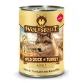Produktbild: Wolfsblut - Wild Duck & Turkey - 6 x 395 g - Ente & Truthahn - Nassfutter - Hundefutter - Getreidefrei