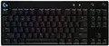 Produktbild: Logitech G Pro Mechanical Gaming Keyboard - Tastatur - Hintergrundbeleuchtung - USB - AZERTY - Französisch - Tastenschalter: GX Blue Clicky - Schwarz