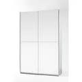 Produktbild: Pol Power Fast Schwebetürenschrank Holzwerkstoff Dekorfolie 2 Türen 125x195x38 cm
