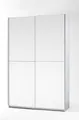 Produktbild: Schwebetürenschrank FAST Kleiderschrank Schrank Schiebetürenschrank Schlafzimmer weiß 125cm