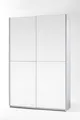 Produktbild: Schwebetürenschrank Schiebetürenschrank FAST Kleiderschrank Schrank weiß 125cm